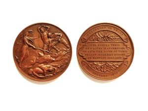 New Hartley Pit Disaster Medal, 1862.